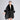 Imitation Rex Rabbit Fur Collar Cape And Shawl Women's Plus Size Loose Woolen Coat