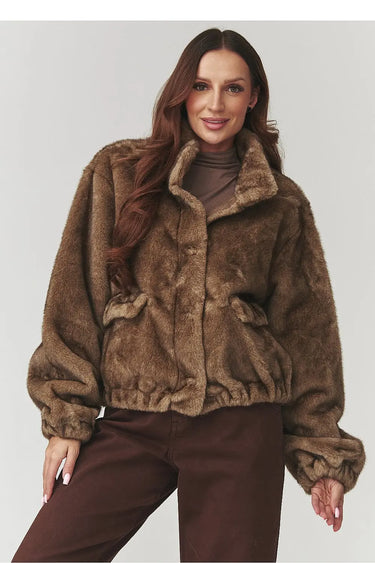 Jacket model 220777 Makadamia