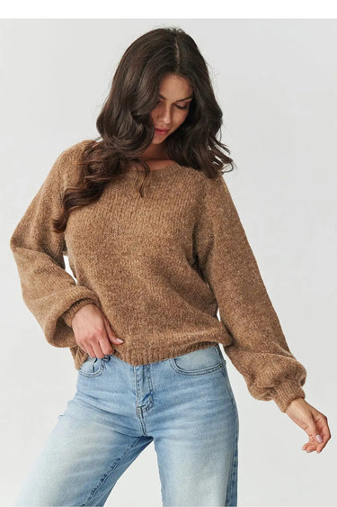 Jumper model 217385 Makadamia