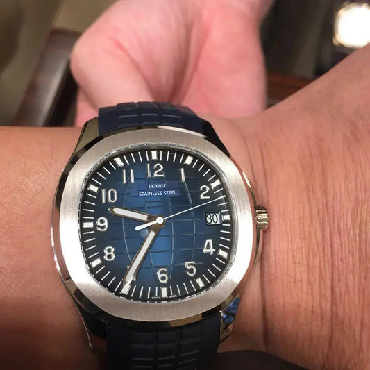 Men's Rubber Sports Quartz Watch Fashion Luminous Waterproof Utrano