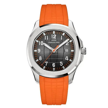 Men's Rubber Sports Quartz Watch Fashion Luminous Waterproof Utrano