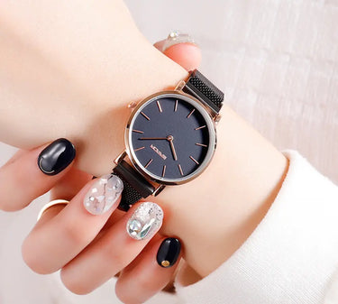Mesh belt watch