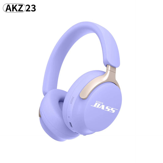 New wireless Bluetooth headset with macaron color AKZ-23 card insertion FM headset Utrano