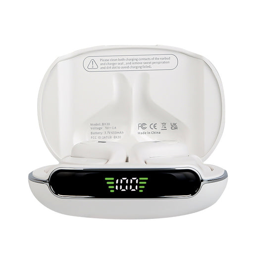 Ear-mounted Bluetooth Headset Digital Display Waterproof Anti-drop Utrano