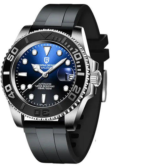 PAGANI DESIGN Men's Waterproof Stainless Steel Automatic Mechanical Watch - UTrano