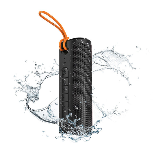 Portable Outdoor Waterproof Wireless Bluetooth Speaker Cloth Net Art