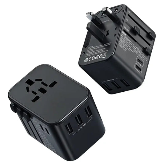 ROCK T62 35.5W Global Travel Multifunctional Plug PD Charger Power Adapter, T62 Utrano