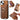 Retro Magsafe Cross Leather Ring Holder Card Bag Phone Case, For iPhone 15, For iPhone 14 Plus, For iPhone 14