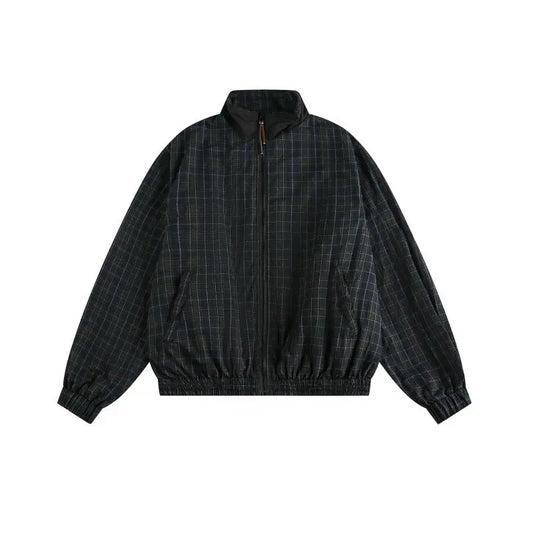 Reversible Vintage Unisex Loose Casual Sport Jacket