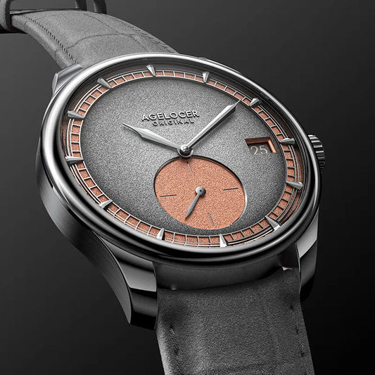 AGELOCER In-House Movement Premium Petite Seconde Men's Business Luxury Automatic Mechanical Watch Birthday Gift for Men