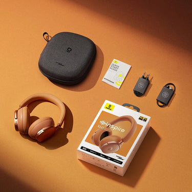 Baseus Inspire XH1 Sound by Bose ANC Wireless Headphone Bluetooth 6.1 48dB Adaptive Noise Cancellation Headset Hi-Res LDAC 100Hr