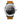 SMA-Round 1.28 inch Color Touch Screen Bluetooth Smart Watch, Waterproof, Support Voice Control / Heart Rate Monitor / Sleep Monitor / Bluetooth Camera, Compatible with Android and iOS System, SMA-Round/Orange Leather Strap, SMA-Round/Silver Leather Strap Utrano