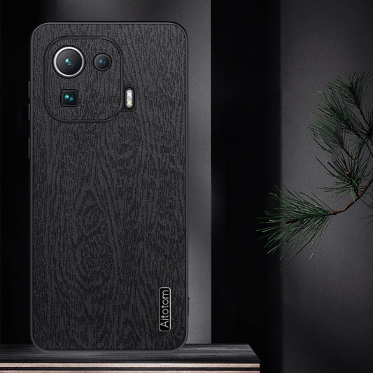 Tree Bark Leather Shockproof Phone Case, For Xiaomi Mi 11 Pro, For Xiaomi Redmi K40 Pro, For Xiaomi Redmi K40, For Xiaomi Mi 11, For Xiaomi Mi 10 Pro, For Xiaomi Mi 10, For Redmi 15C 5G / 4G Global 171mm