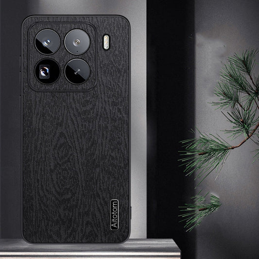 Tree Bark Leather Shockproof Phone Case, For Xiaomi 15 Pro, For Xiaomi 15, For Xiaomi Redmi Note 14 5G, For Xiaomi Redmi Note 14 Pro 5G, For Xiaomi Redmi 14C 4G, For Xiaomi Redmi 13 4G, For Xiaomi Redmi Note 13R, For Xiaomi Redmi Turbo 3