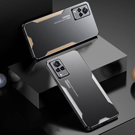 Blade Series TPU Hybrid Metal Phone Case, For vivo S9, For vivo X60, For vivo S7, For vivo Y70s, For vivo S6
