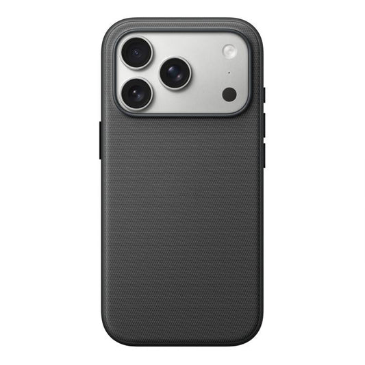Official Tech Fabric Texture Side-Stick TPU Magnetic Phone Case, No AI Camera Button, For iPhone 16 Pro Max, For iPhone 16 Pro, For iPhone 16, For iPhone 15 Pro Max