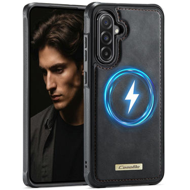 CaseMe C69 Series Magnetic Vegan Leather Back Phone Case, For Samsung Galaxy A16 4G / 5G, For Samsung Galaxy S25 / S24 5G, For Samsung Galaxy S25+ / S24+ 5G, For Samsung Galaxy S25 Ultra 5G