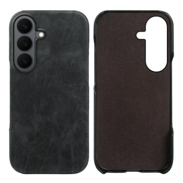 Retro-skin Magnetic Vegan Leather Back Phone Case, For Galaxy S26+ 5G, For Galaxy S26 Ultra 5G, For Galaxy S26 5G
