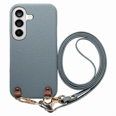 Metal Buckle Crossbody Lanyard Litchi Texture PU Back Phone Case, For Galaxy S26+ 5G, For Galaxy S26 Ultra 5G, For Galaxy S26 5G