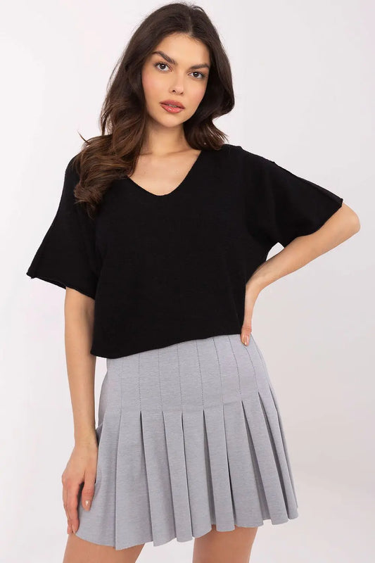 Short sleeve sweater model 209994 Italy Moda