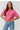 Short sleeve sweater model 224084 Makadamia