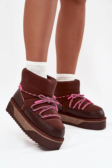 Snow boots model 220531 Step in style