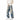 Street Style Gray Green Camouflage Denim Pants Men