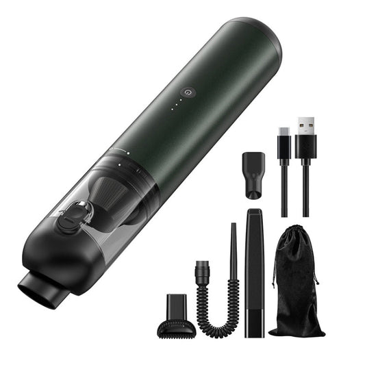 Pinjia P03 16000Pa Strong Suction High Power Portable Handheld Wireless Car Vacuum Cleaner, P03 Star Black, P03 Green Gray, P03 Silver White