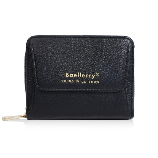 Baellerry NR120 Women Zipper Wallet Organ Two Fold Wallet