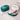 Small Velvet Travel Jewelry Case Portable Oval Jewelry Organizer Box with Zipper, Earring Stud Board