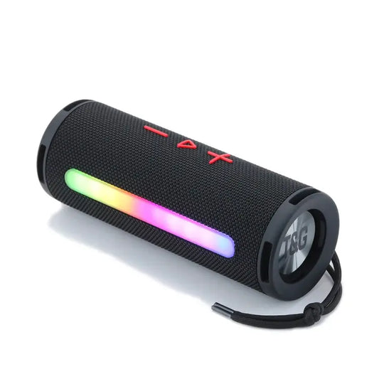 T&G TG374 Portable 3D Stereo Bluetooth Speaker Subwoofer Support FM / TF Card / RGB Light, TG374 Utrano
