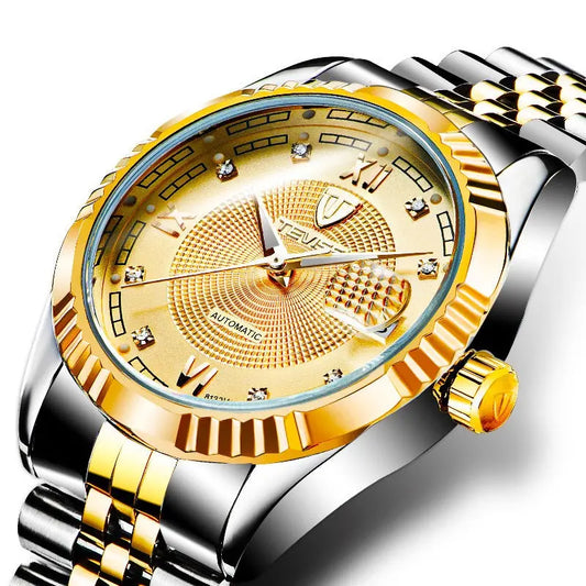 The Explosion OfTeweisi Mens Watch New Waterproof Fashion Mens Watch Automatic Mechanical Watches