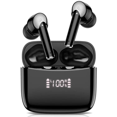 Touch Control Bluetooth Mini Earphones for Sports Music Stereo Digital Display in-ear Wireless Earbuds Utrano