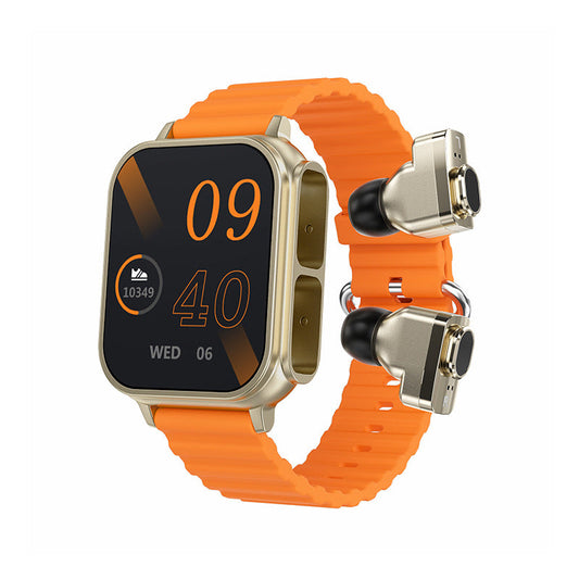 Watch Two-in-one Sitting Heart Rate Health Monitoring watch with earbuds
