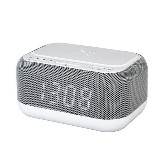 Wireless Charging Bluetooth Speaker Alarm Clock