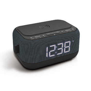Wireless Charging Bluetooth Speaker Alarm Clock