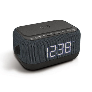 Wireless Charging Bluetooth Speaker Alarm Clock