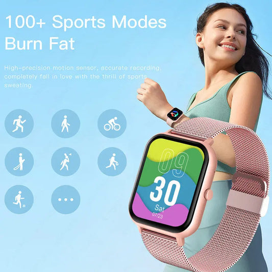 ZL54C Smart Watch AI Voice Assistant Heart Rate Blood Oxygen Sleep Utrano