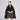 Imitation Rex Rabbit Fur Collar Cape And Shawl Women's Plus Size Loose Woolen Coat