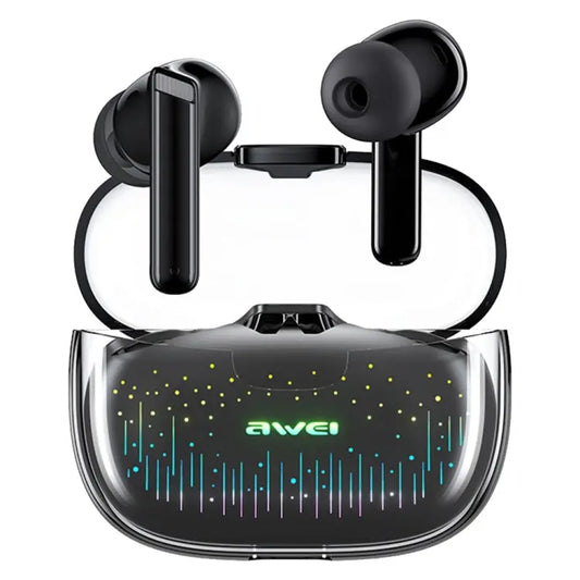 awei T52 Pro True Wireles Gaming Bluetooth Earbuds, T52 Pro(Starry Pattern), T52 Pro(Glass Pattern) Utrano