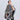 Women's Plus Cashmere Fur Collar Knitted Cardigan Shawl Cape Coat
