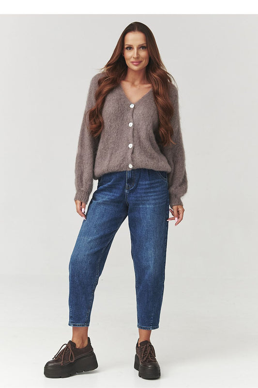 Cardigan model 219734 Makadamia