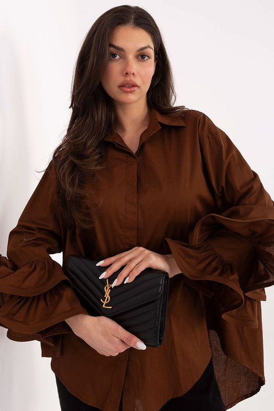 Long sleeve shirt model 222314 Italy Moda