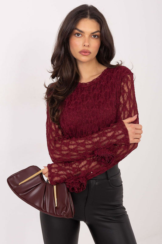 Lace blouse model 222455 Italy Moda