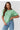 Short sleeve sweater model 224078 Makadamia