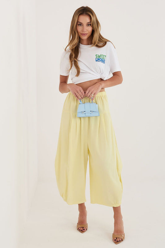 corduroy trousers model 226449 Italy Moda