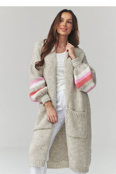 Cardigan model 226864 Makadamia