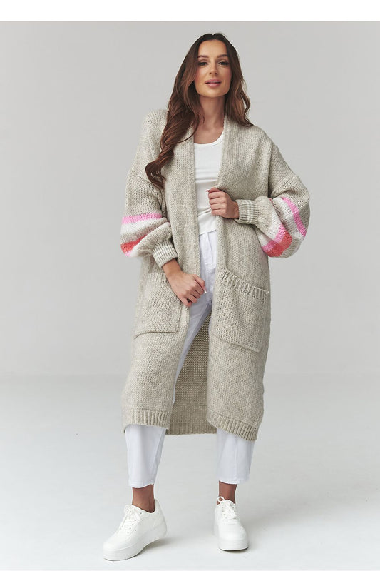 Cardigan model 226864 Makadamia