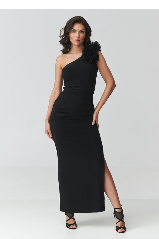Long dress model 228320 Makadamia
