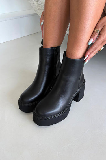 Platform boots model 230924 Step in style